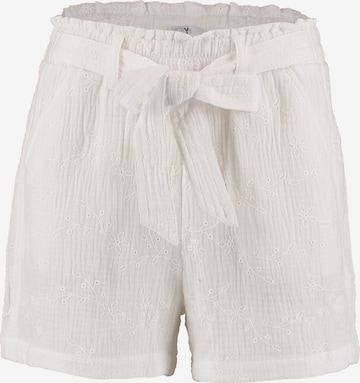 Hailys regular Παντελόνι 'Elodie' σε λευκό: μπροστά