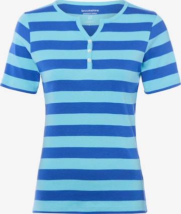 Brookshire T-Shirt in Blau: Vorderseite