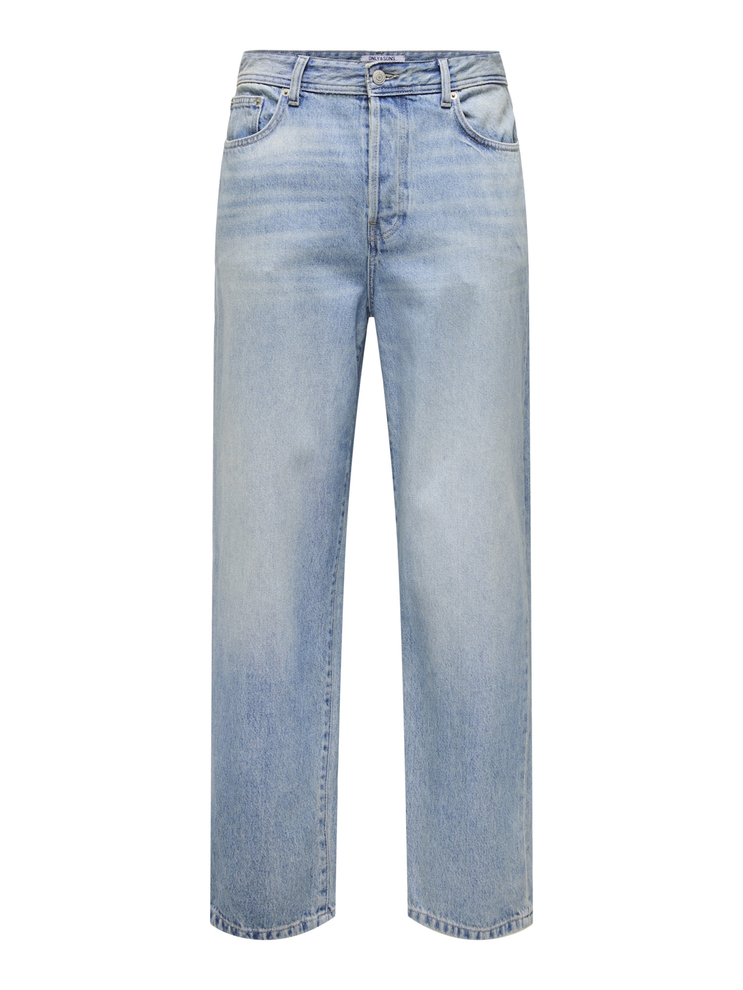 Only & Sons Loosefit Džíny 'FADE' – modrá: přední strana