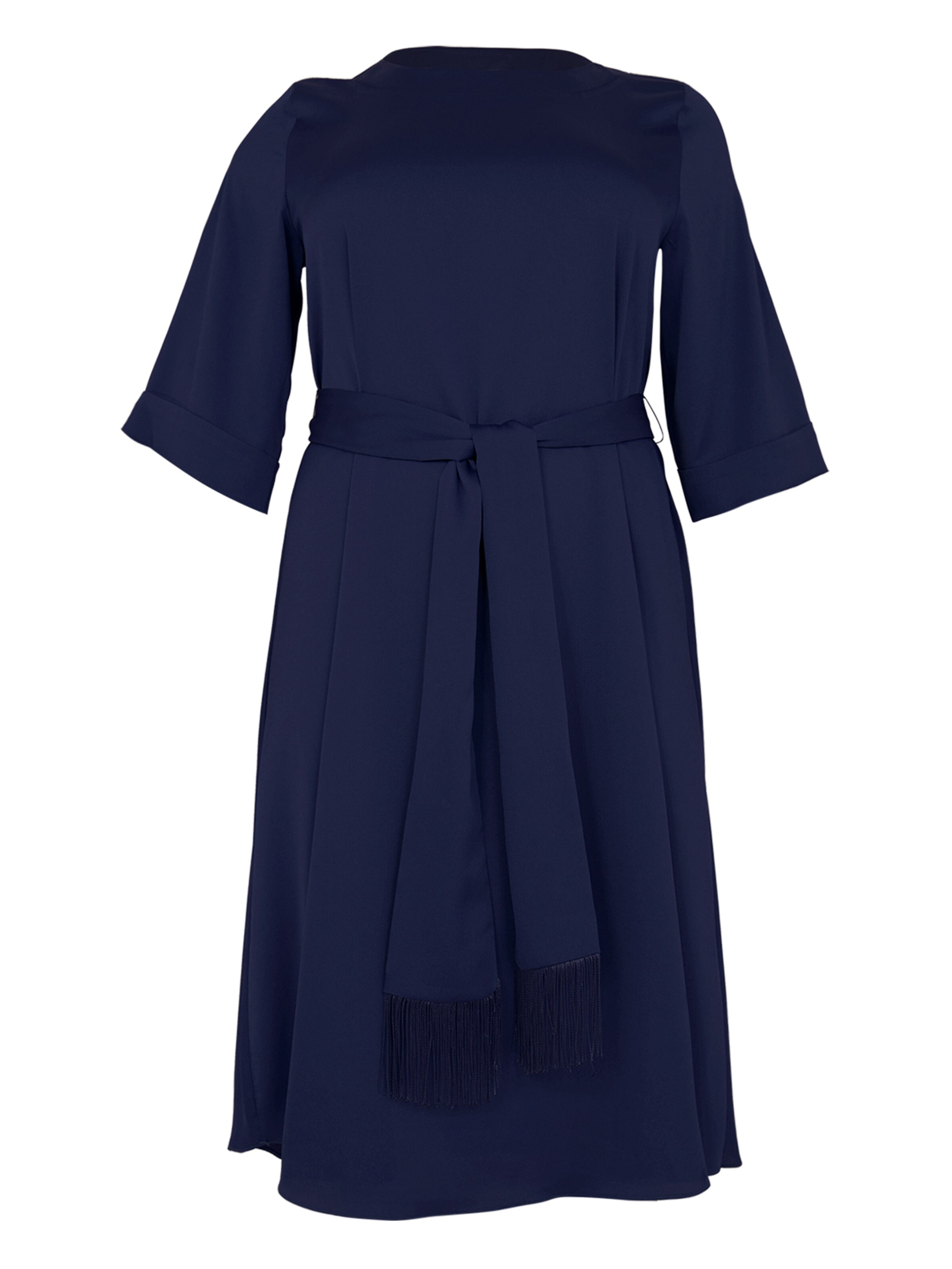 YOEK Jurk in Blauw: voorkant