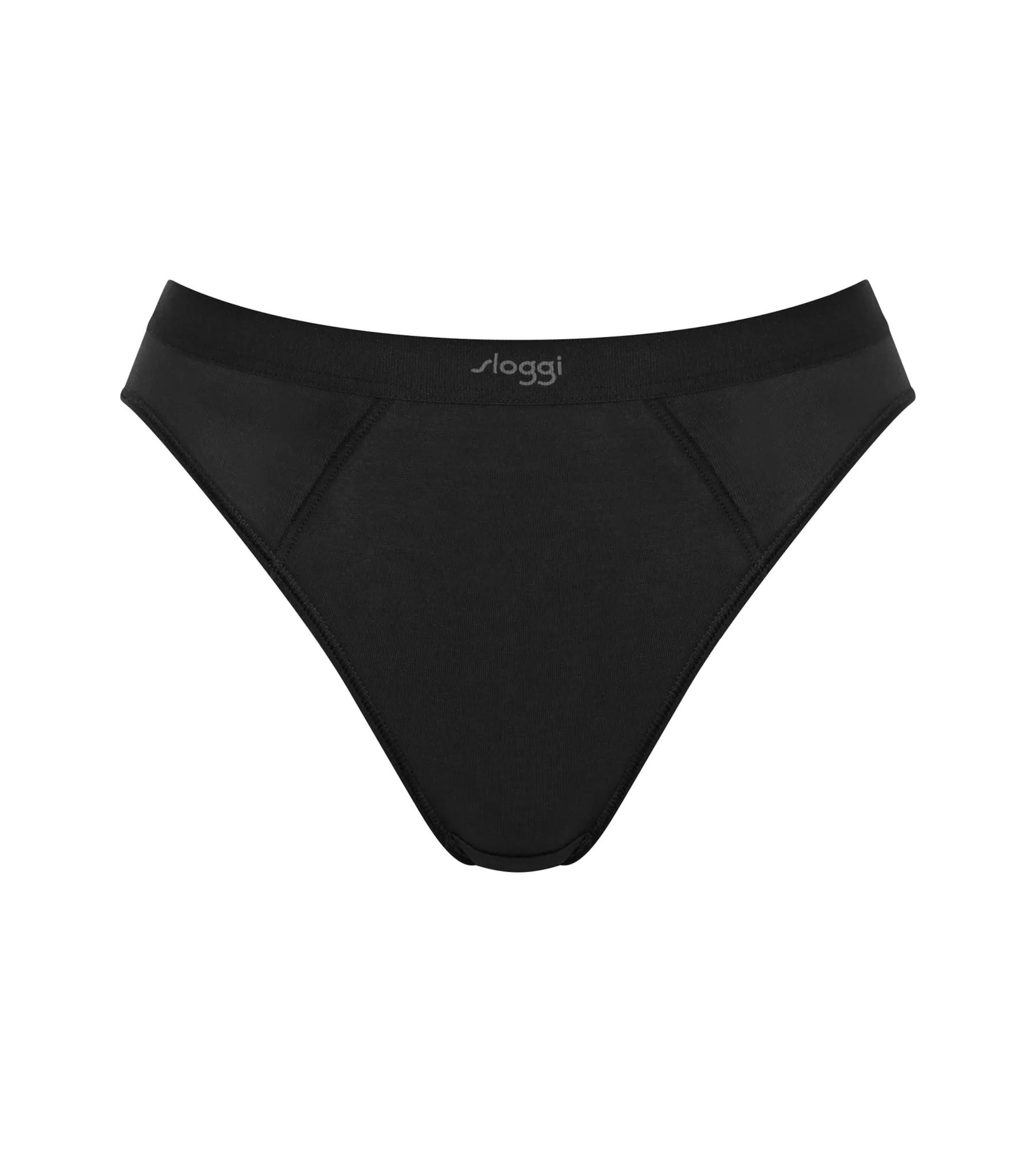 SLOGGI Σλιπ 'Ever Ease Tai' σε μαύρο: μπροστά