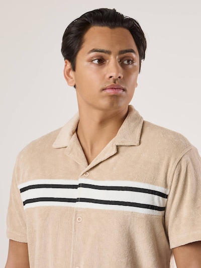Camicia 'Resort' in XXL Denim Factory di colore beige, Visualizzazione prodotti