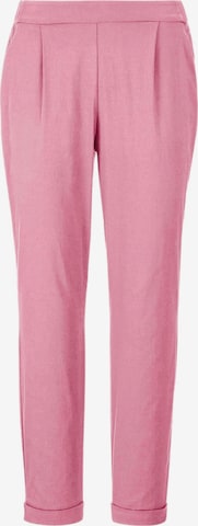 MADELEINE Bandplooibroek in Roze: voorkant