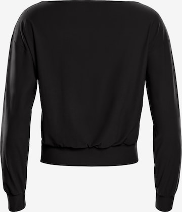 Winshape Λειτουργικό μπλουζάκι 'LS003LS' σε μαύρο