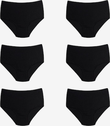 Slip 'COTTONBASICS' di fashionshowcase in nero: frontale