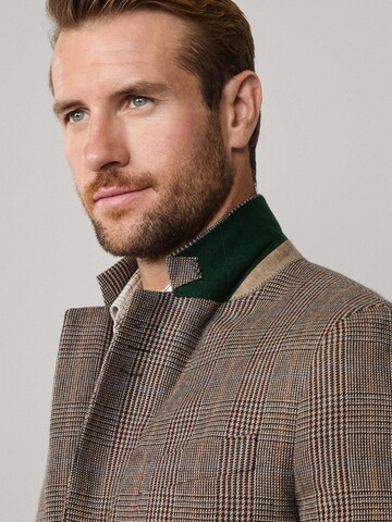 Hackett London Regular fit Colbert in Bruin