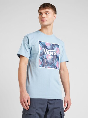 T-Shirt 'CLASSIC' VANS en bleu : devant