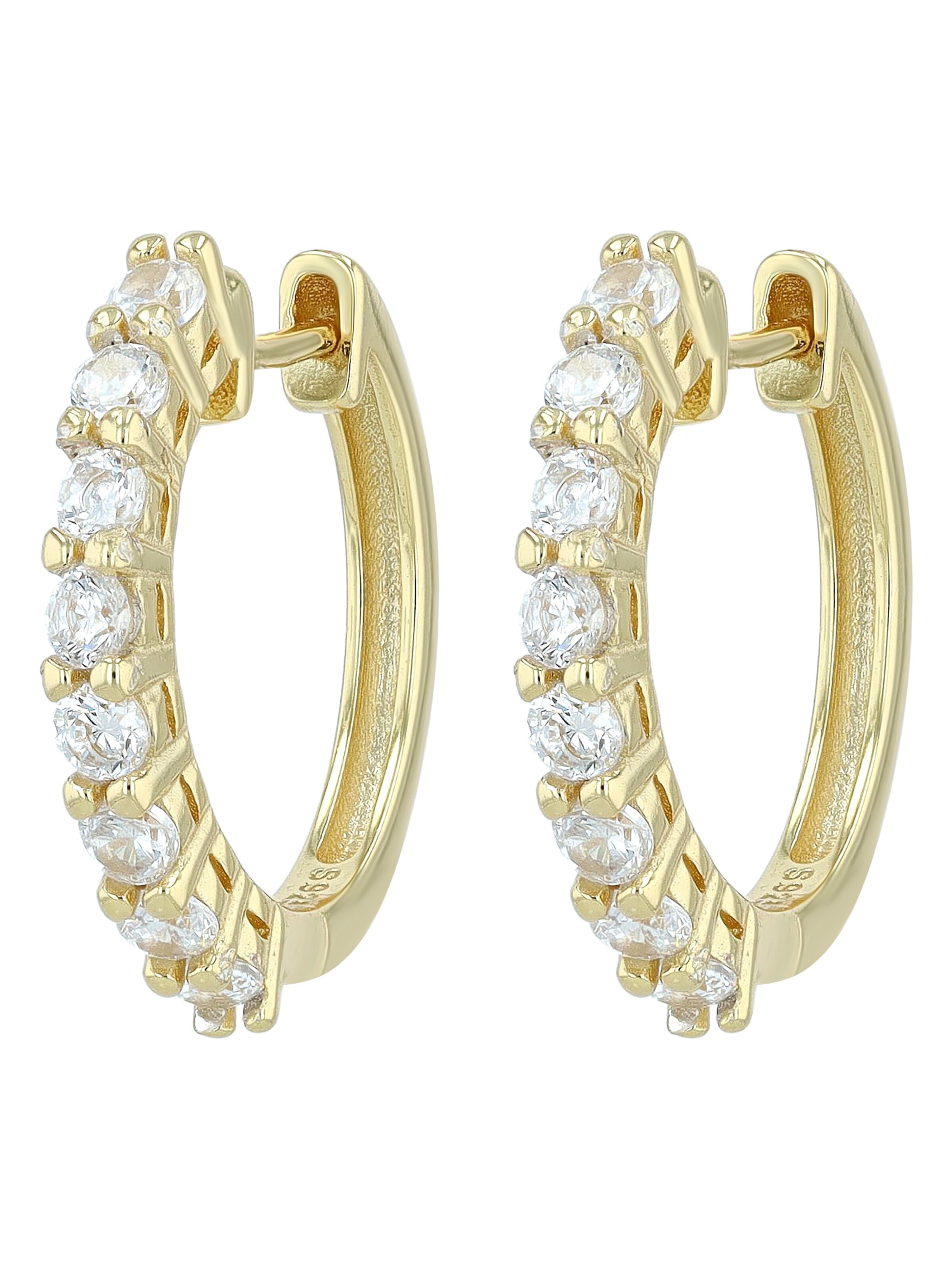 Akzent Earrings 'langlebig' in Gold