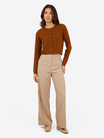 BRAVE SOUL Cardigan i brun
