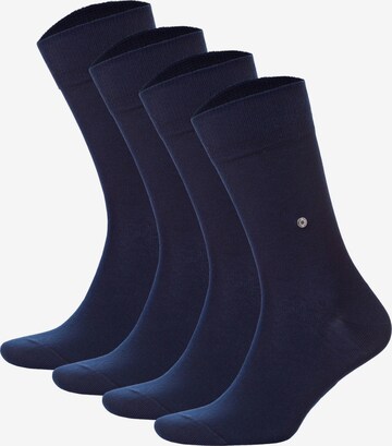 Chaussettes BURLINGTON en bleu : devant