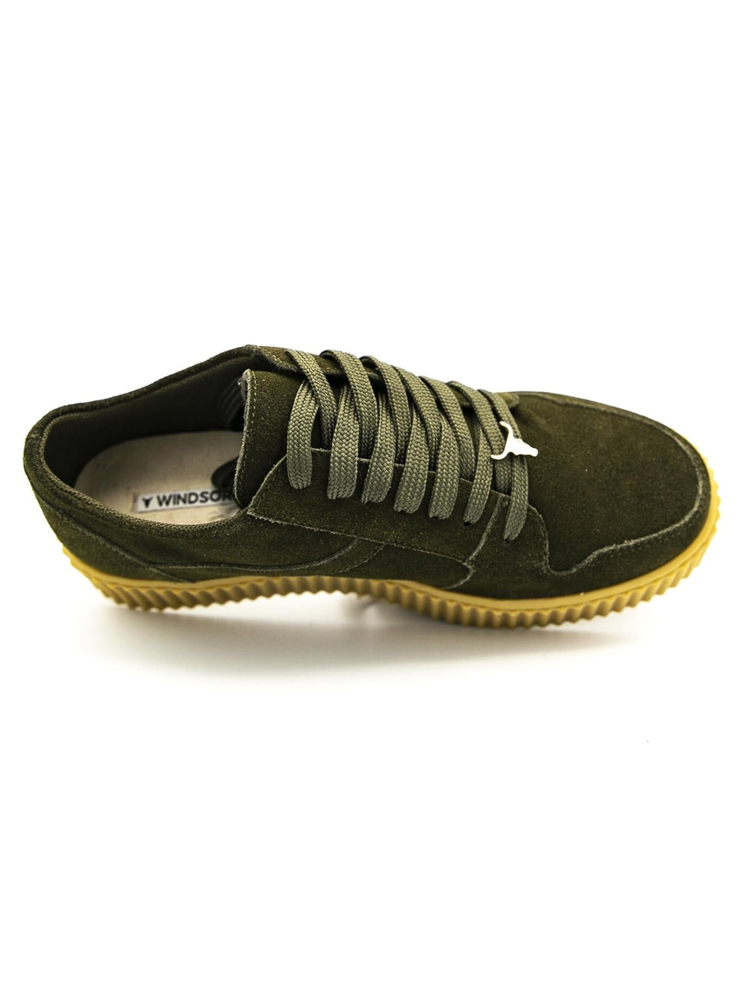Windsor Smith Athletic lace-up shoe 'Oracle Shoes' in Green