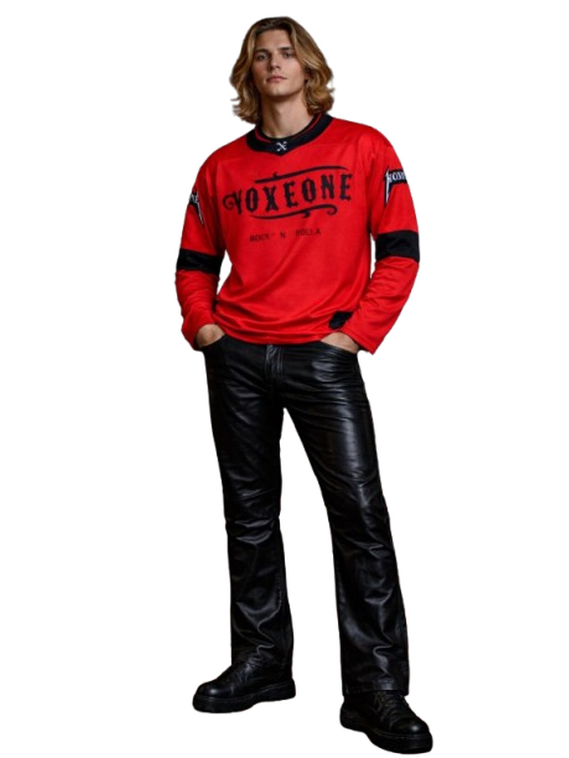 Yoxeone Regular Trousers in Black