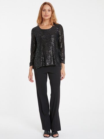 Ana Alcazar Shirt 'Saloa' in Zwart