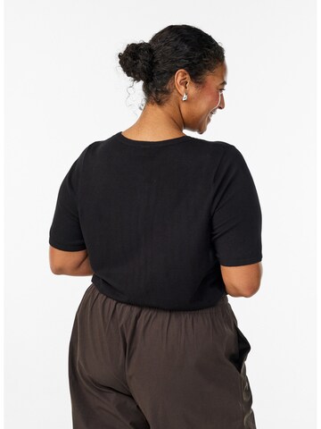 Zizzi Вязаная кофта 'Mcallie' в Черный