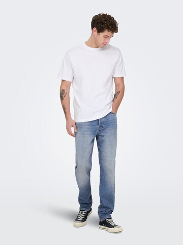 Tapered Jeans 'ONSYOKE' di Only & Sons in blu