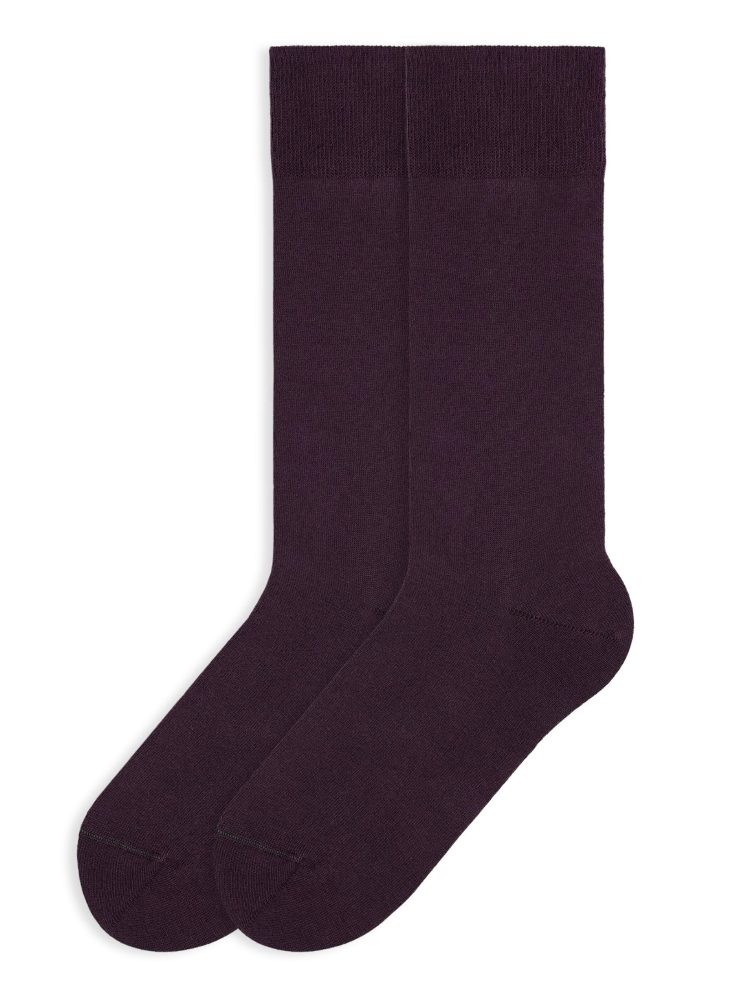 Von Jungfeld Socken 'Herbstfarben'‌ in Lila: Vorderseite