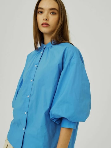 NORR Bluse 'Cest' in Blau