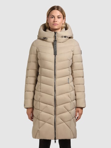 khujo - Abrigo de invierno 'Odana 3' en beige: frente