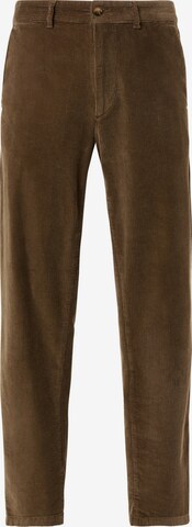 North Sails Slim fit Chino Pants 'Defender' in Brown: front