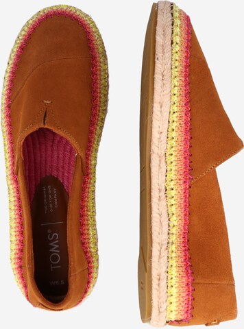 TOMS Espadrilky – hnědá