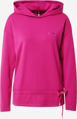 Key Largo Sweatshirt 'FELINE' in Pink: predná strana