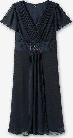 Robe de cocktail SHEEGO en bleu : devant