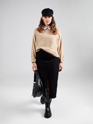 ONLY Carmakoma Pullover 'CARANGIE' in Beige