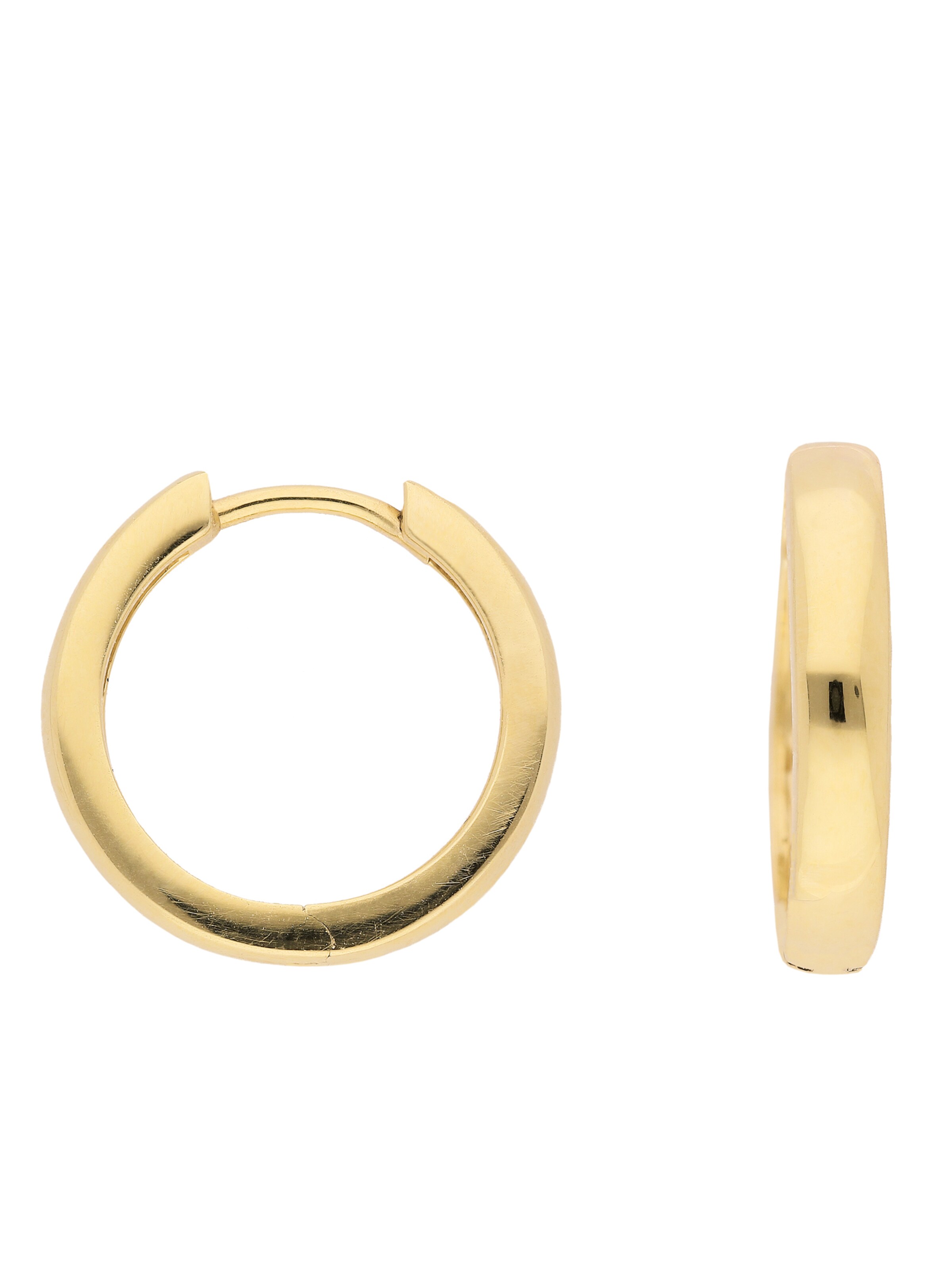 Adelia´s Earrings in Gold: front