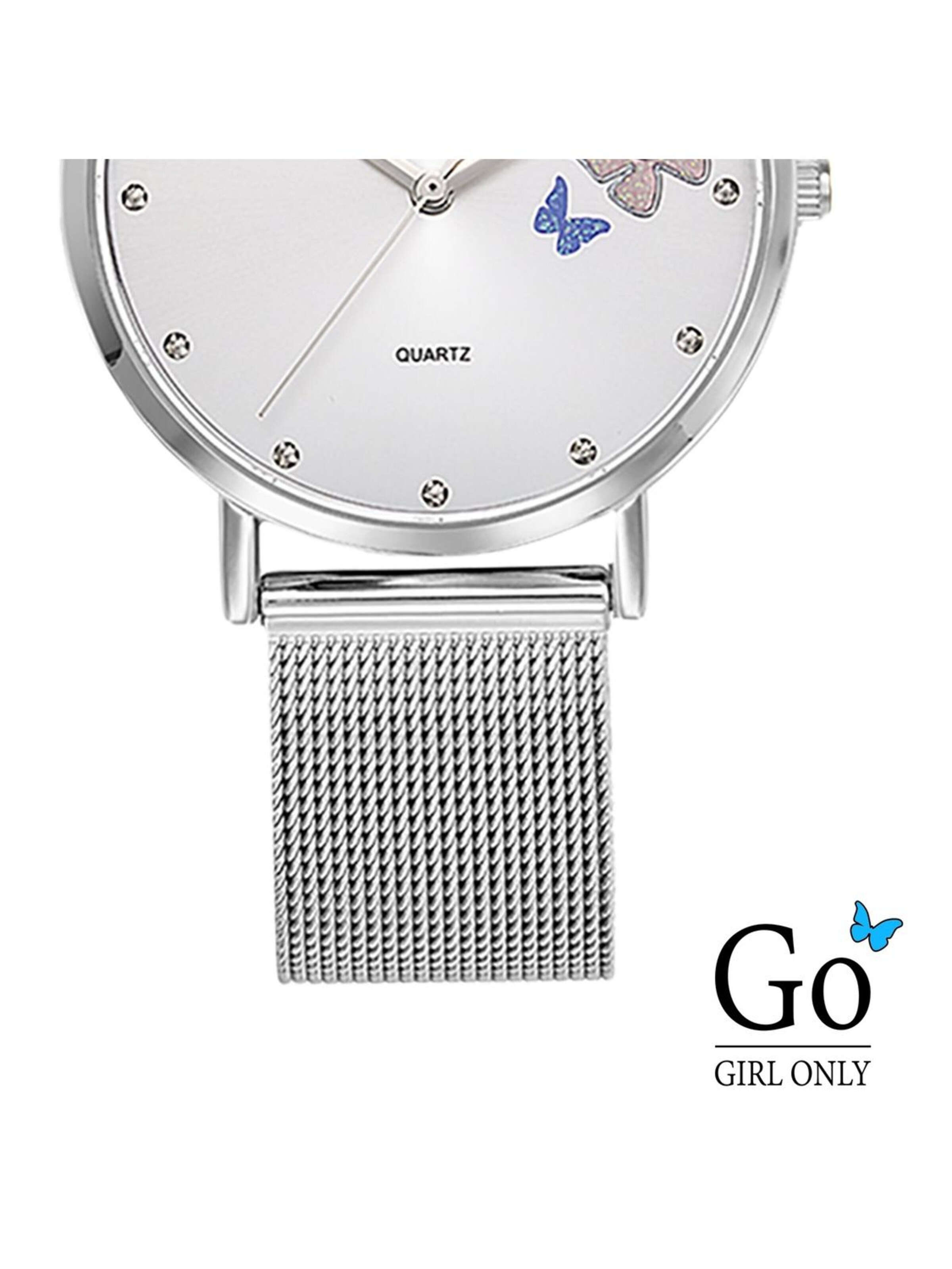 GO GirlOnly Analoog horloge in Zilver