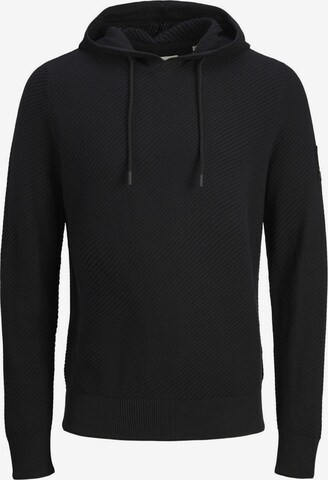 JACK & JONES Sweater in Black: front