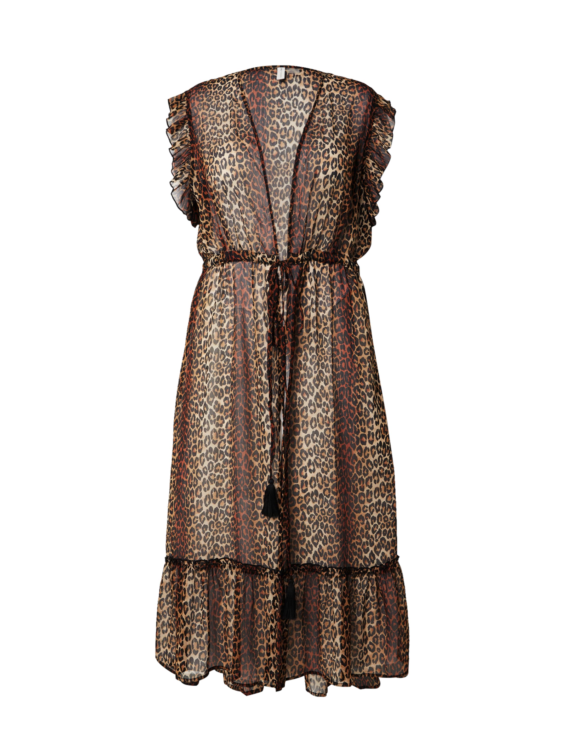 Rochie de plaja 'CARLilja' de la ONLY Carmakoma pe bej: față