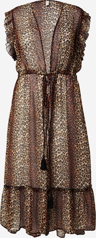 ONLY Carmakoma Kleid 'CARLilja' in Beige: Vorderseite