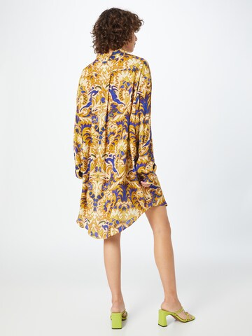 Just Cavalli Shirt Dress in Gold