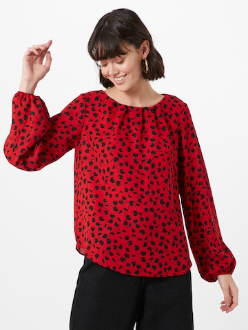 Dorothy Perkins Shirt 'Billie And Blossom' in Red: front