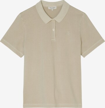 T-shirt Marc O'Polo en beige : devant