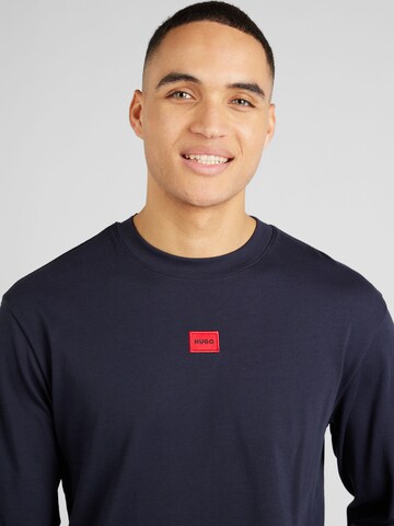 Sweat-shirt 'Diragoto' HUGO en bleu