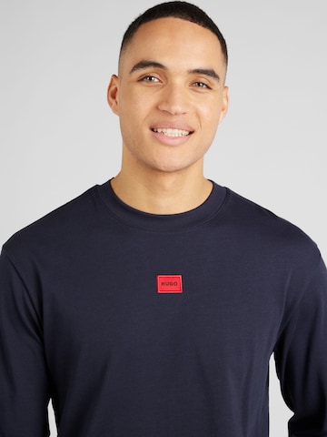 Sweat-shirt 'Diragoto' HUGO Red en bleu