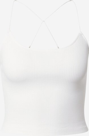 A LOT LESS Top 'Irina' in White: front