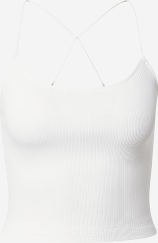 A LOT LESS Top 'Irina' in White: front