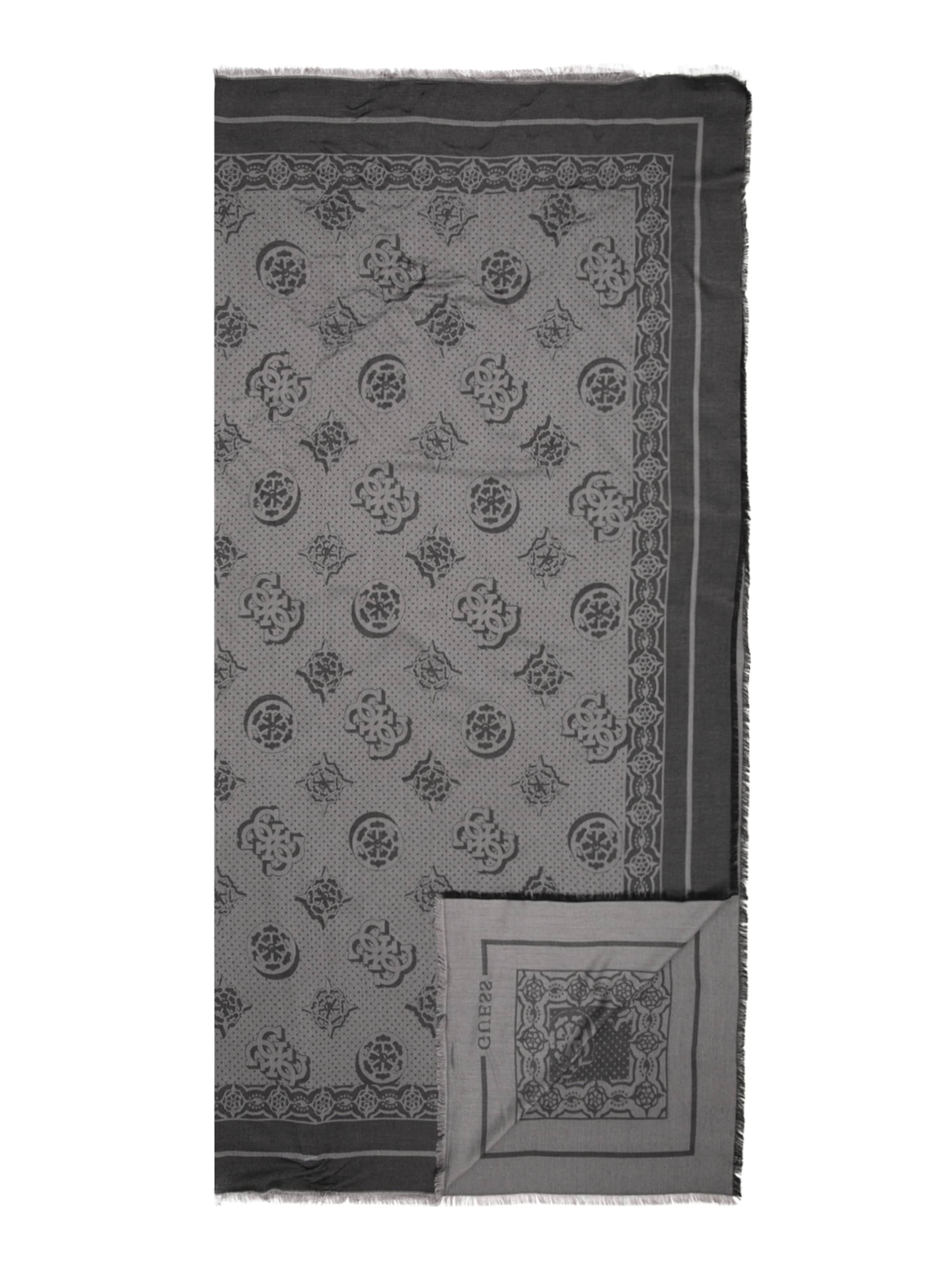 GUESS Tørklæde 'KEFIAH' i sort: forside