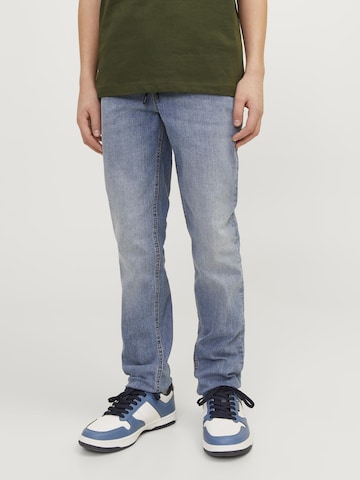 Coupe slim Jean 'JJIGLENN' JACK & JONES MINI en bleu : devant