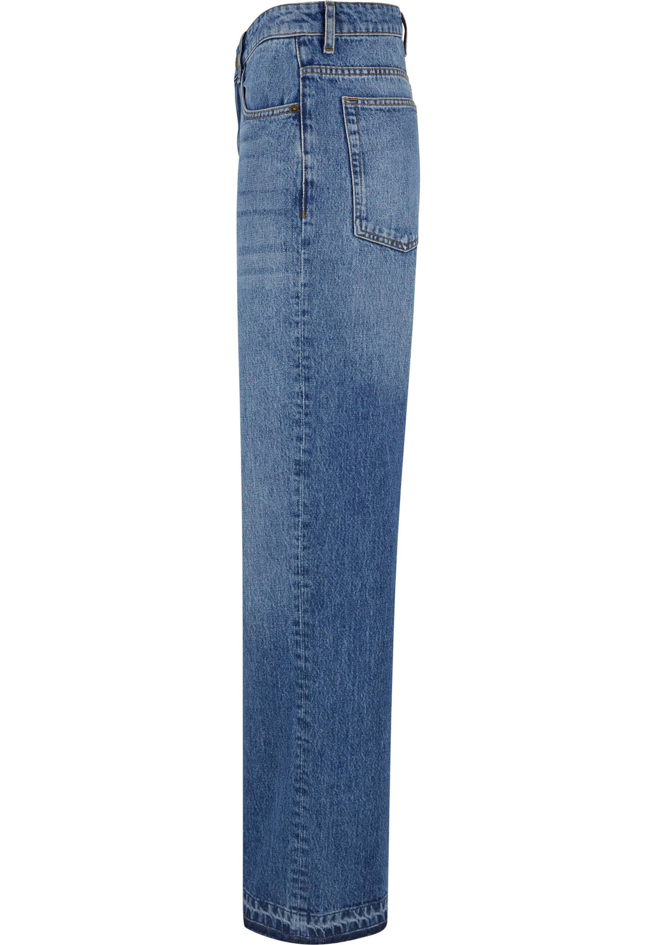 mėlyna 2Y Studios Plačios klešnės Džinsai 'Vulna Open'