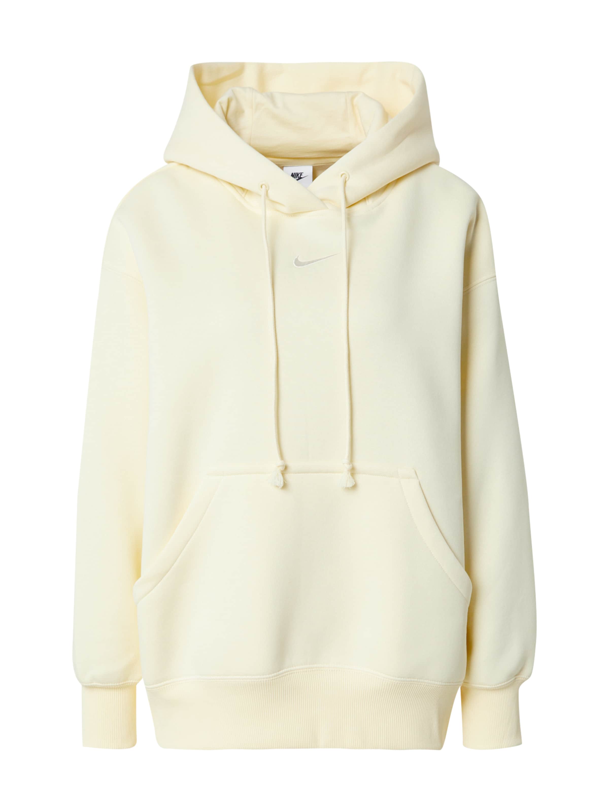Sweat-shirt 'Phoenix Fleece' Nike Sportswear en beige : devant