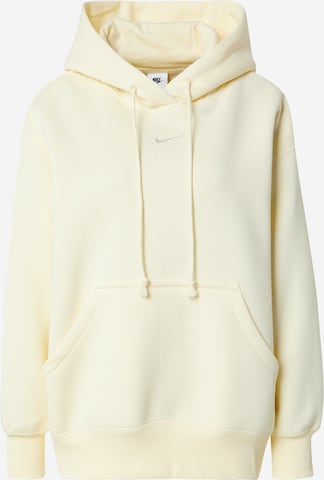 smėlio Nike Sportswear Megztinis be užsegimo 'Phoenix Fleece': priekis