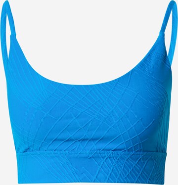 Onzie Sports Bra in Blue: front