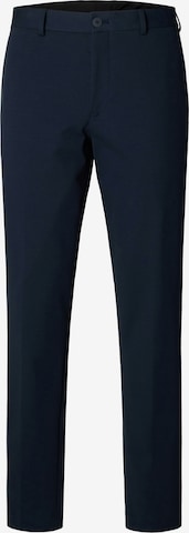 SELECTED Hose 'SLMLOMAIR' in Blau: Vorderseite