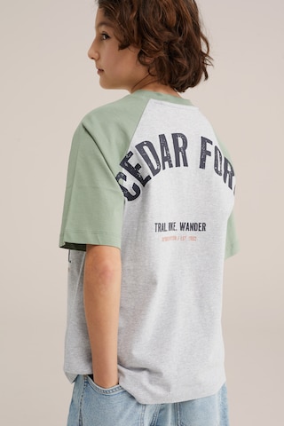 WE Fashion T-shirt i grå