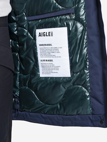 Parka mi-saison AIGLE en bleu