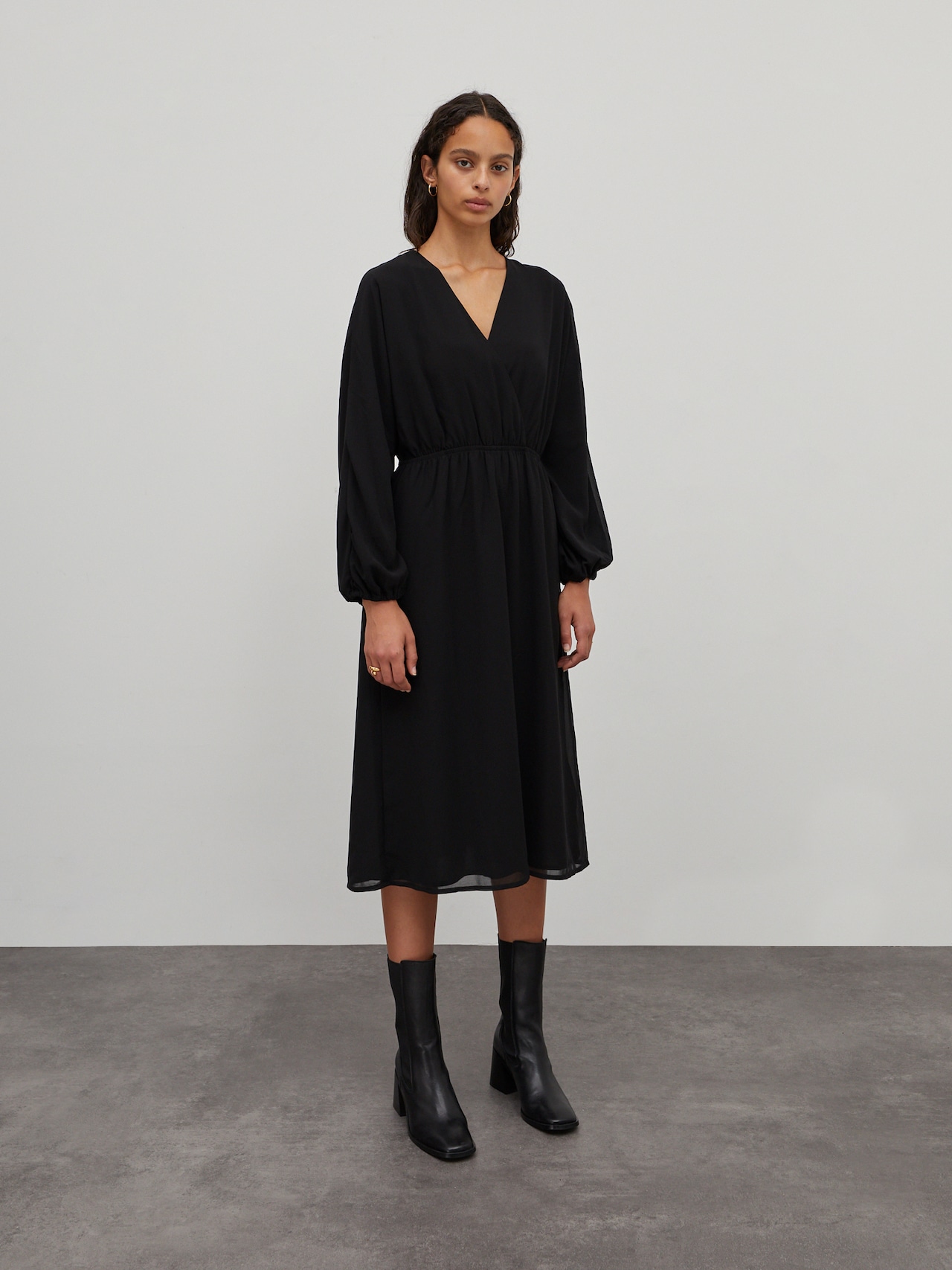 EDITED Vestido 'Adalee' negro