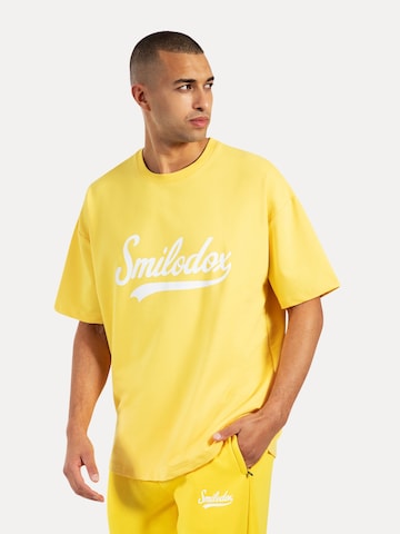 Smilodox Shirt 'Lorik' in Yellow